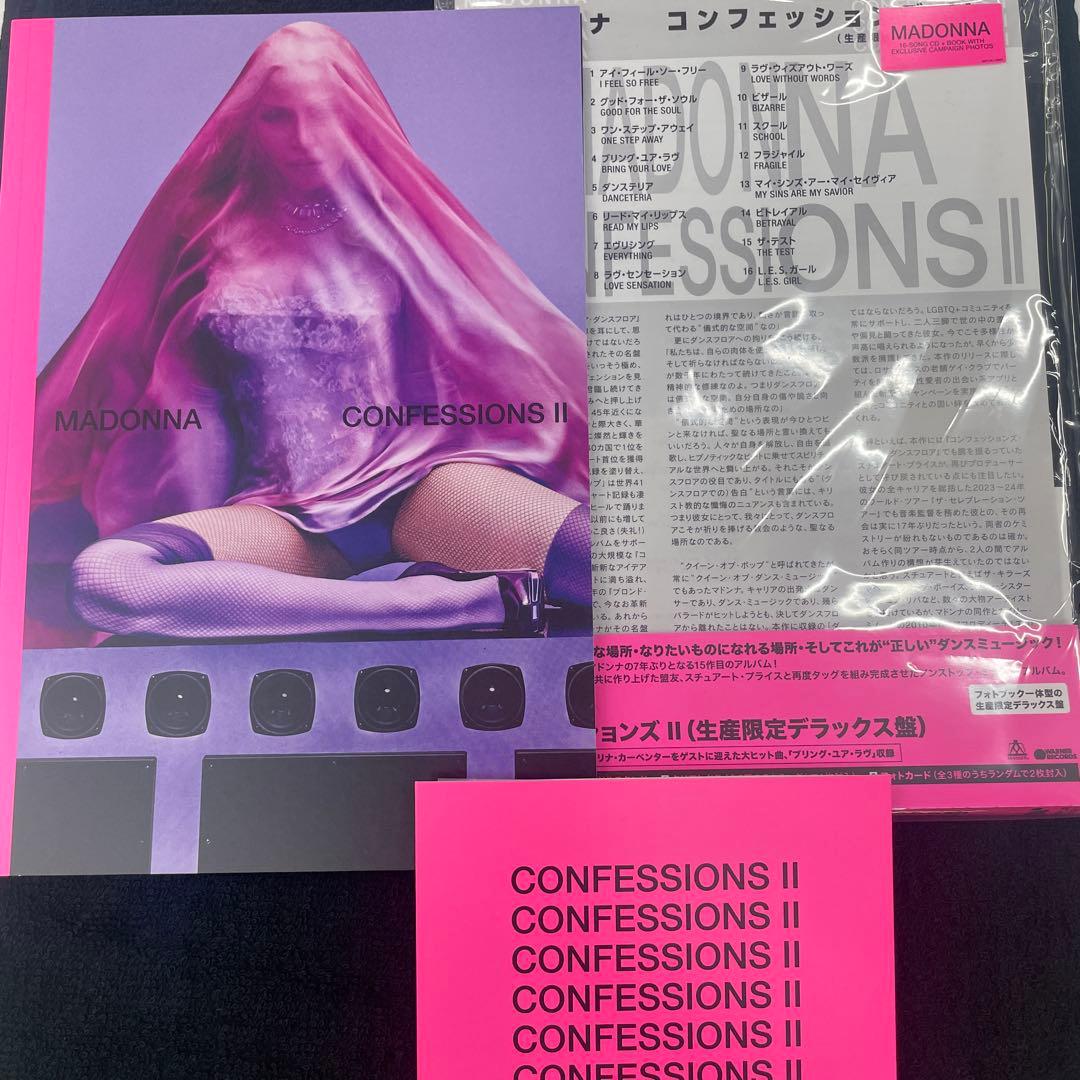 MADONNA Confessions II CD Japan Press Limited Deluxe Edition 2024