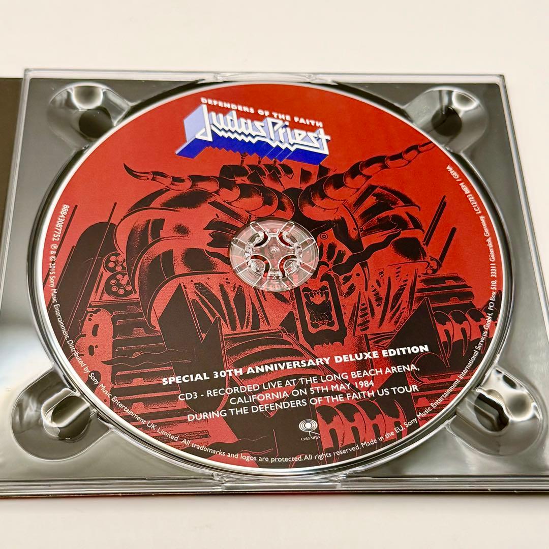 Judas Priest Defenders of the Faith 3CD Deluxe Edition Japan Press 2015