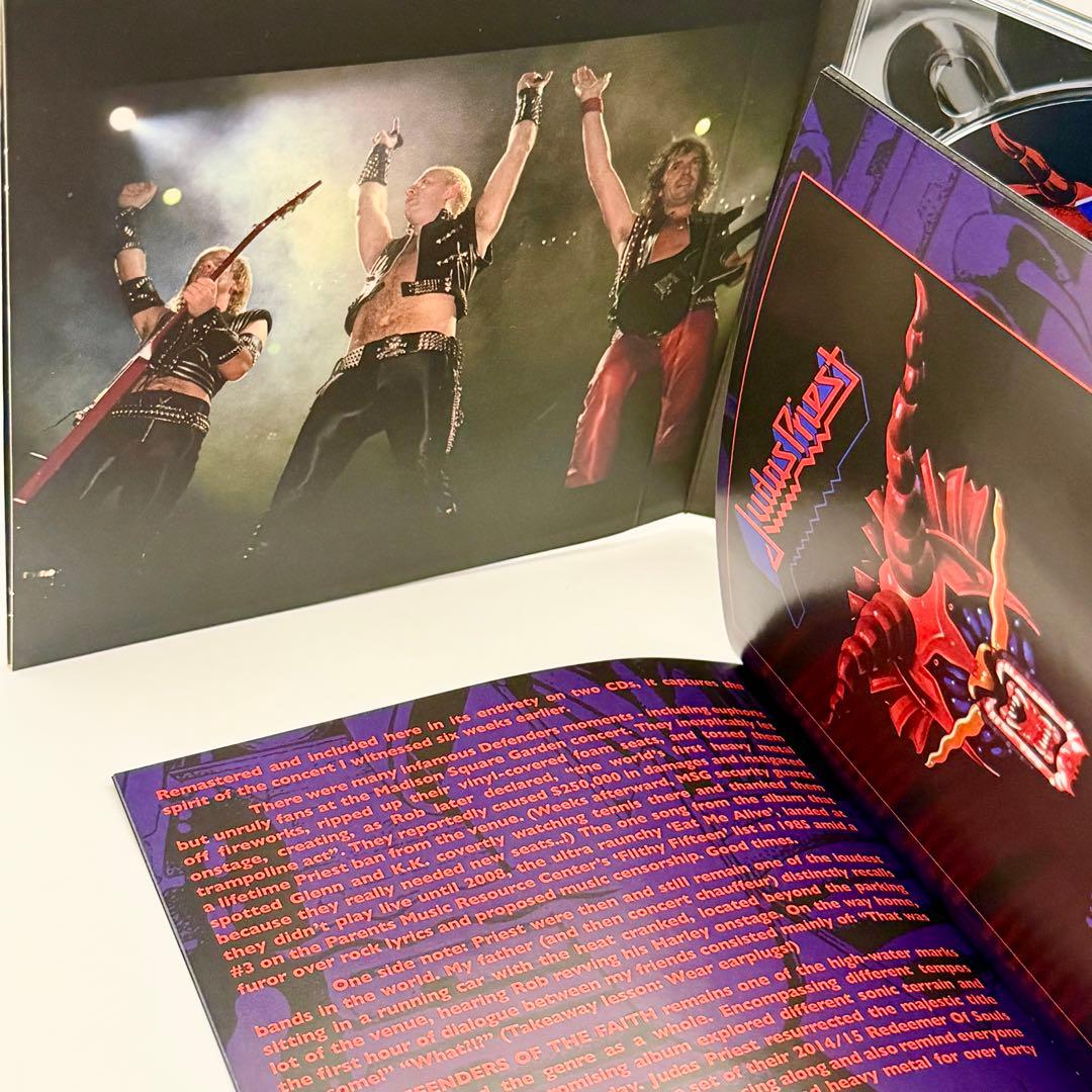 Judas Priest Defenders of the Faith 3CD Deluxe Edition Japan Press 2015
