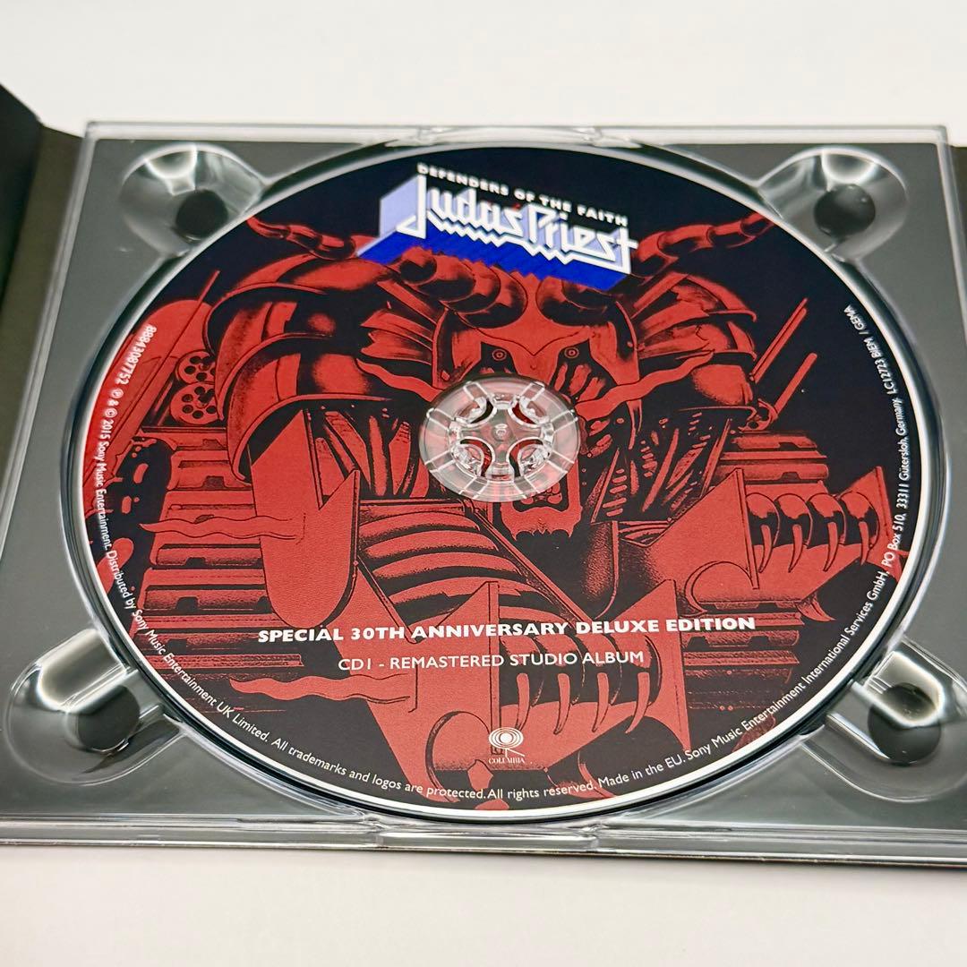 Judas Priest Defenders of the Faith 3CD Deluxe Edition Japan Press 2015
