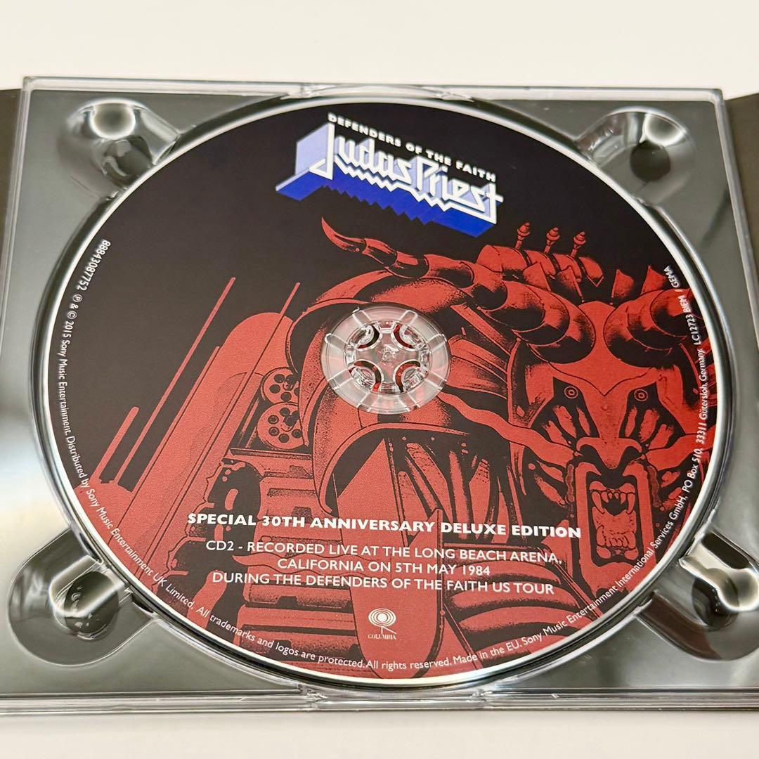 Judas Priest Defenders of the Faith 3CD Deluxe Edition Japan Press 2015