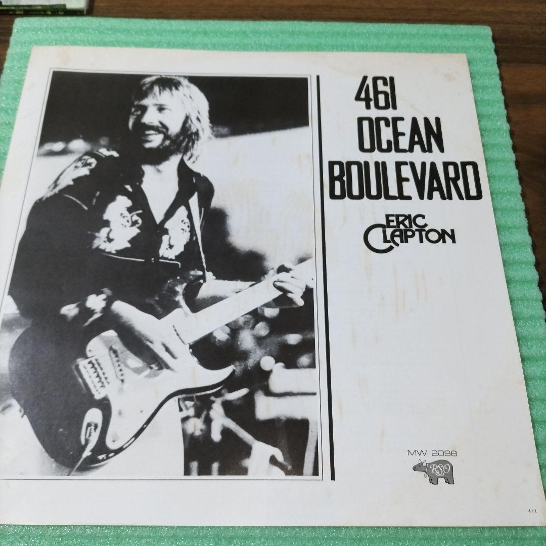 Eric Clapton 461 Ocean Boulevard Vinyl LP 1974 Japan First Press MW 2098