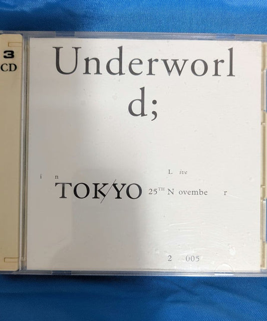 Underworld Electraglide 2005 Venue Limited 3CD Set Used | Japansoundstore