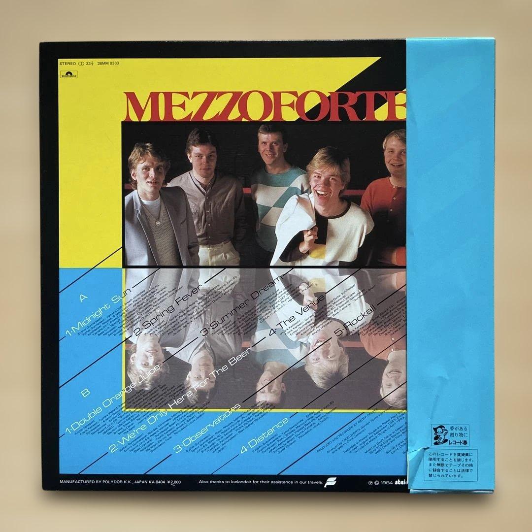 Mezzoforte - Observations LP Vinyl 1984 Japan Pressing Jazz Fusion