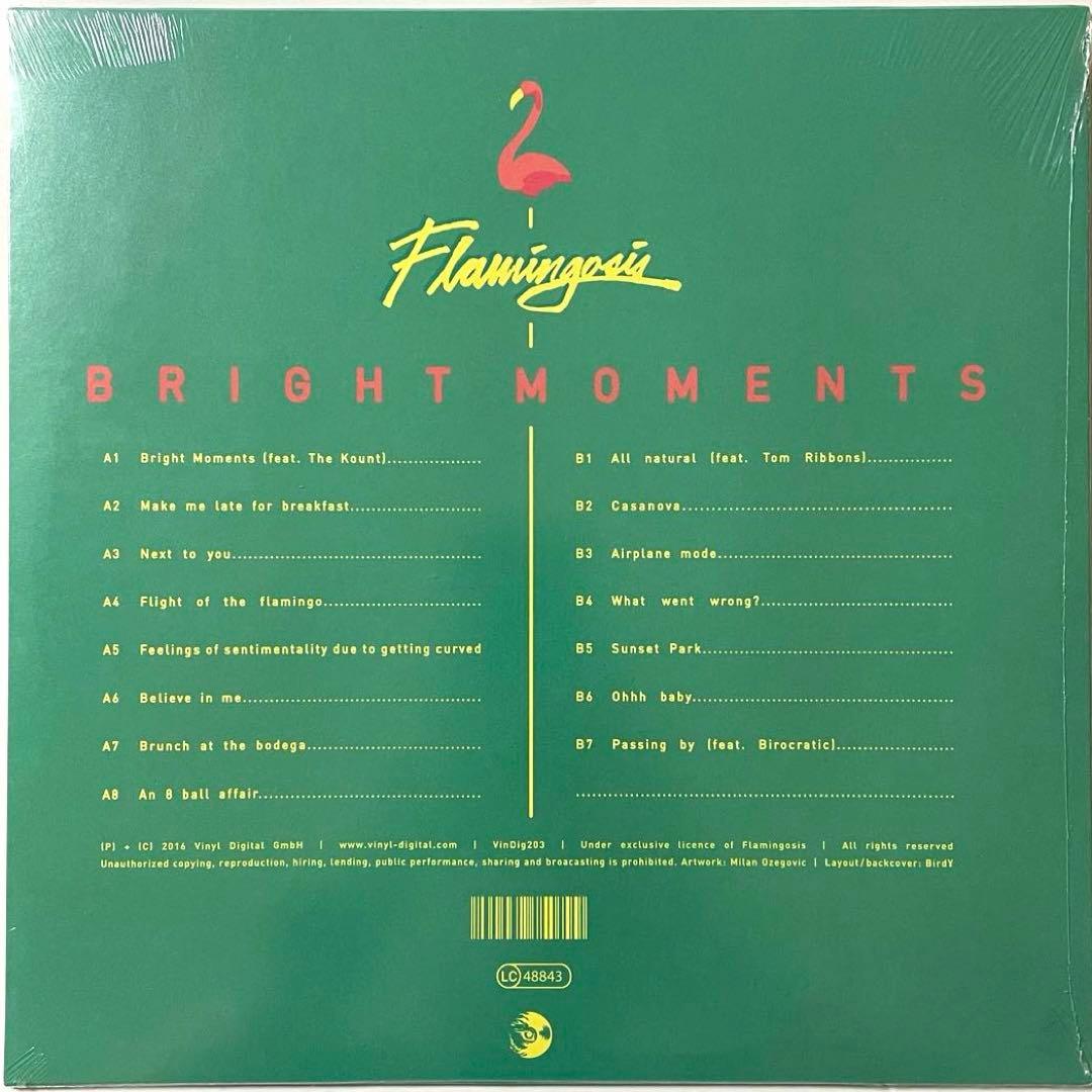 Flamingosis - Bright Moments LP Vinyl Record Hip Hop Funk Sample Beats
