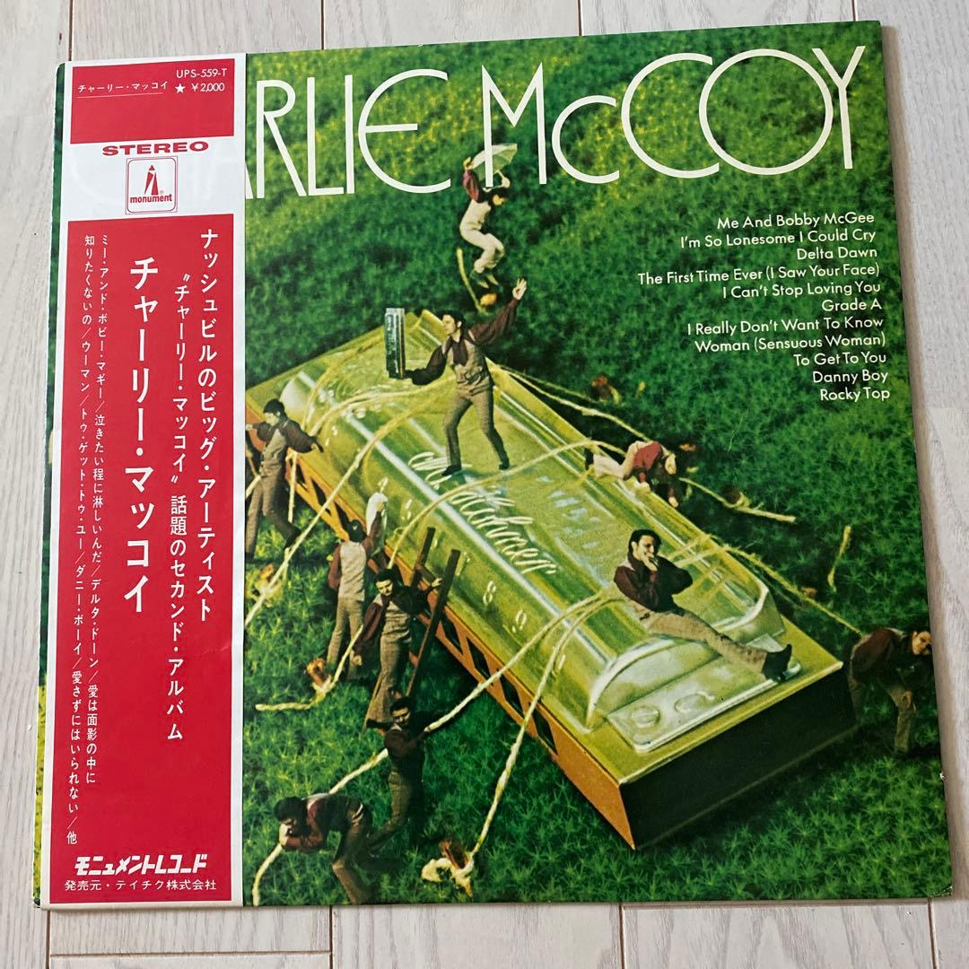 Charlie McCoy - S/T (Self-Titled) LP Japan Pressing w/ Obi Country Rock