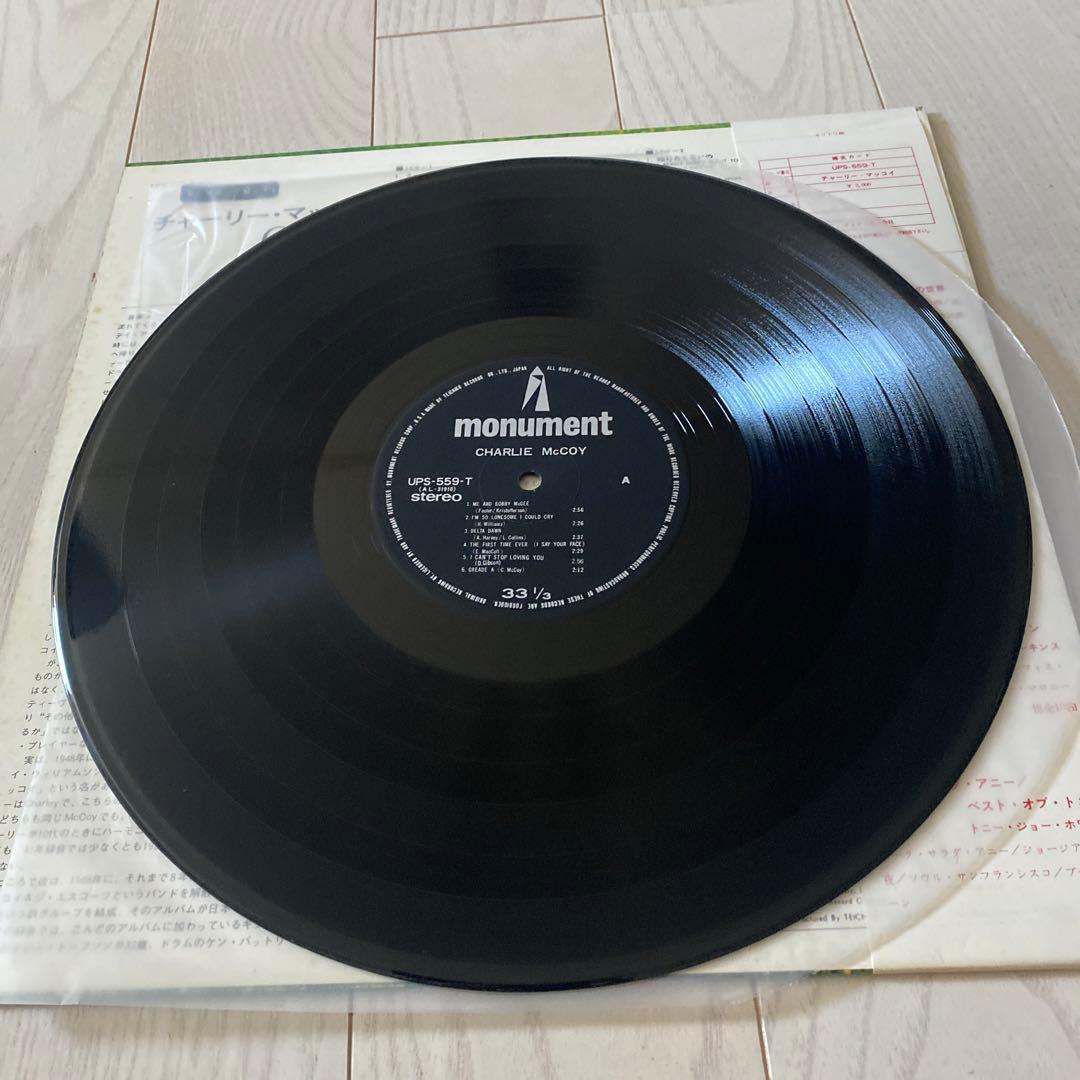 Charlie McCoy - S/T (Self-Titled) LP Japan Pressing w/ Obi Country Rock