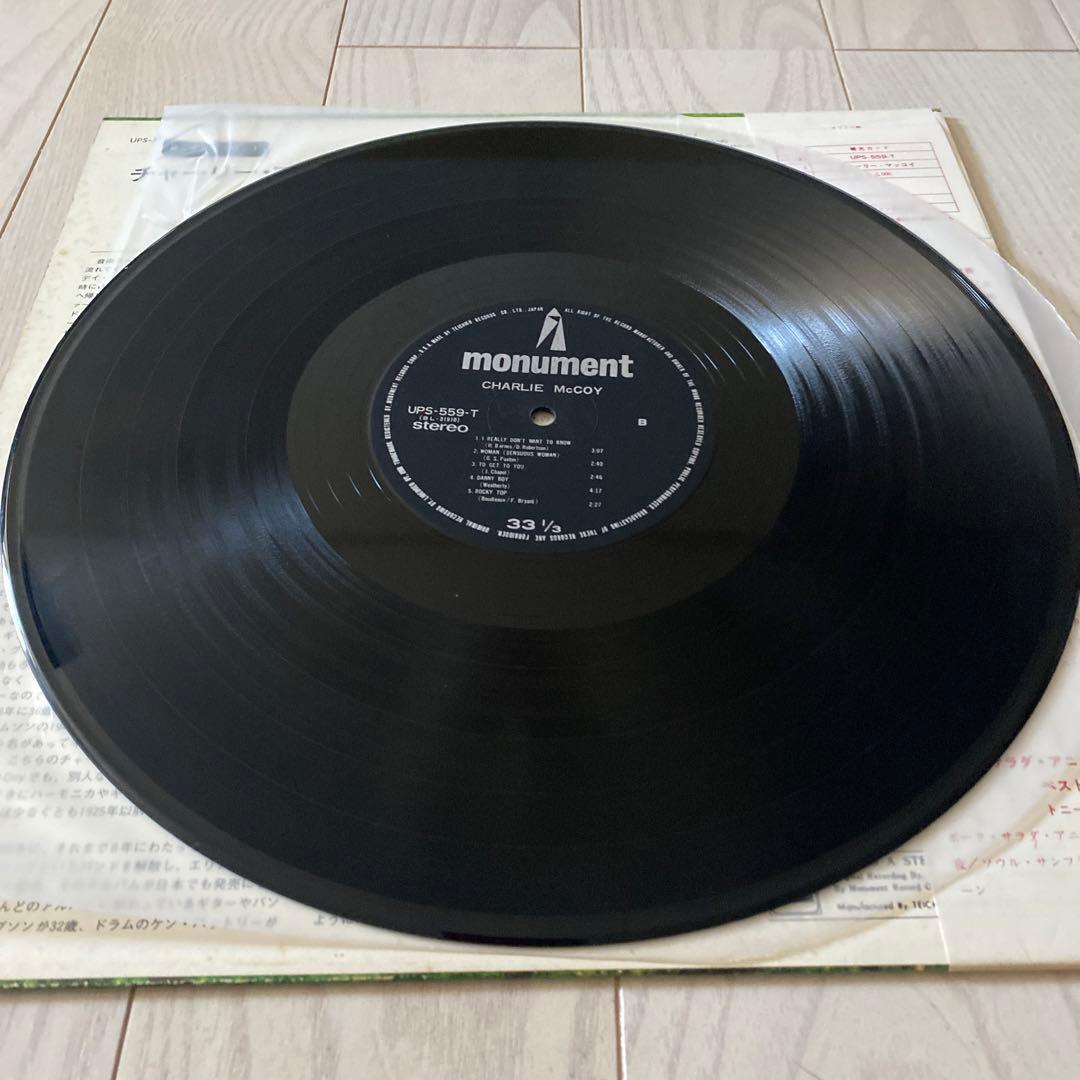 Charlie McCoy - S/T (Self-Titled) LP Japan Pressing w/ Obi Country Rock