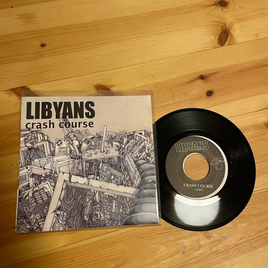 LIBYANS Crash Course 7" EP Japan Punk Rock Boston US Female Vocal Rare