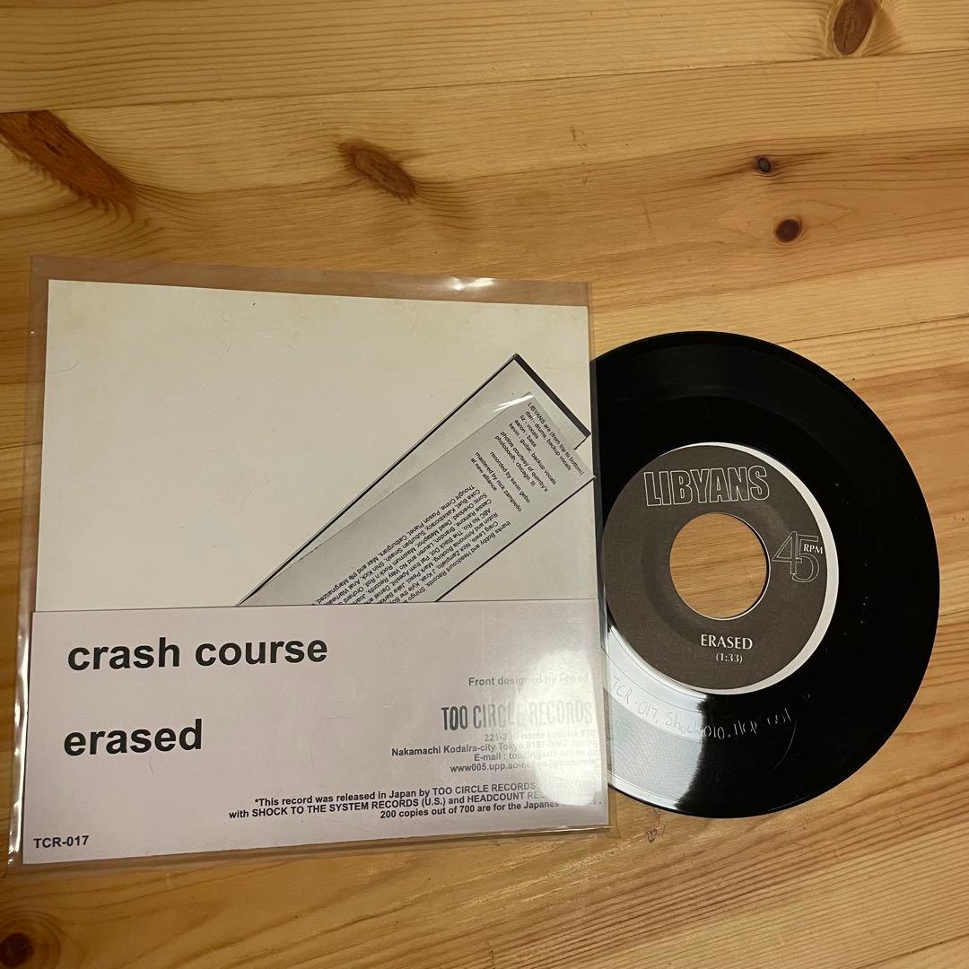 LIBYANS Crash Course 7" EP Japan Punk Rock Boston US Female Vocal Rare