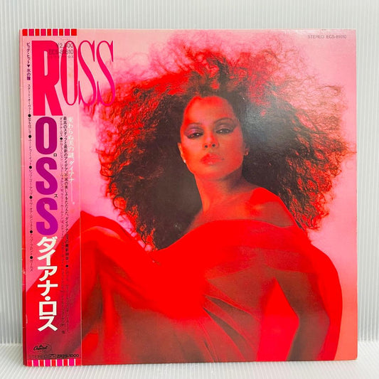 Diana Ross - Ross Vinyl LP Japan Pressing Pop Soul 1983