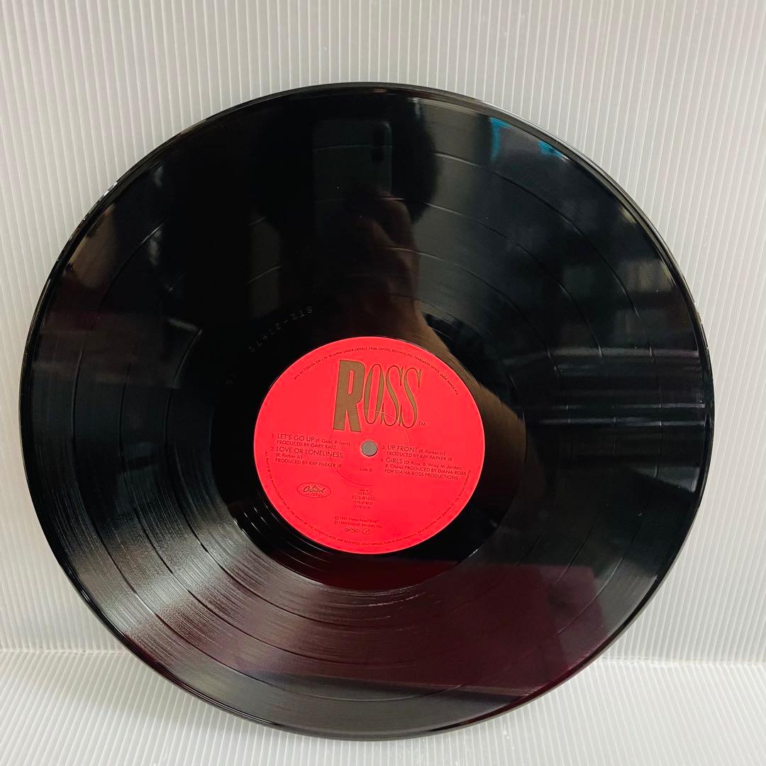 Diana Ross - Ross Vinyl LP Japan Pressing Pop Soul 1983