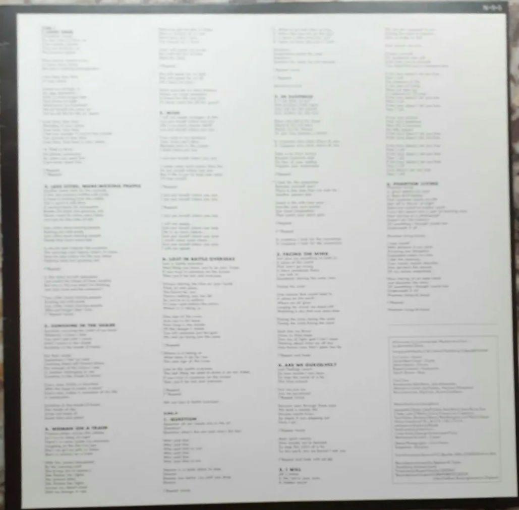 The Fixx - Phantoms Vinyl LP 1984 Japan First Pressing Matrix 1-1-1