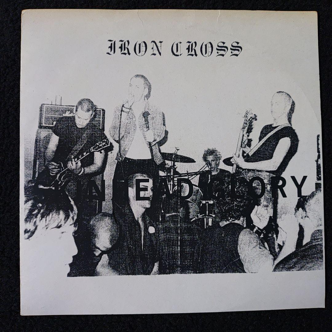 Iron Cross US Skinheads Record 1982 Red Vinyl 4 Tracks Punk Hardcore | Japansoundstore