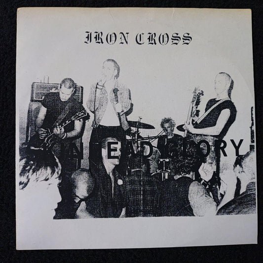 Iron Cross US Skinheads Record 1982 Red Vinyl 4 Tracks Punk Hardcore | Japansoundstore