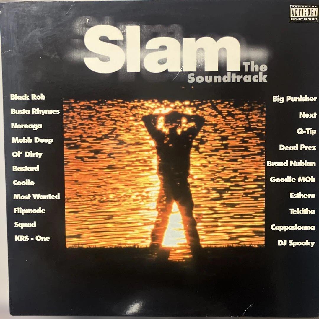 Various Artists - Slam The Soundtrack 1998 Hip Hop Compilation Vinyl 2LP