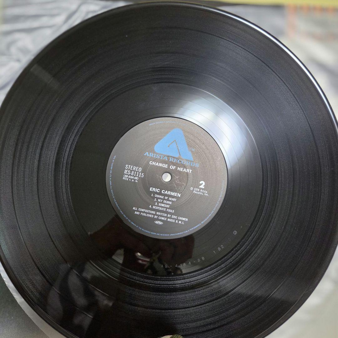 Eric Carmen - Change of Heart LP 1978 Japan Arista IES-81115 w/ Obi AOR Pop