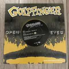 Goldfinger Open Your Eyes 7-inch Vinyl Record 2002 UK Pressing Limited Gold Wax