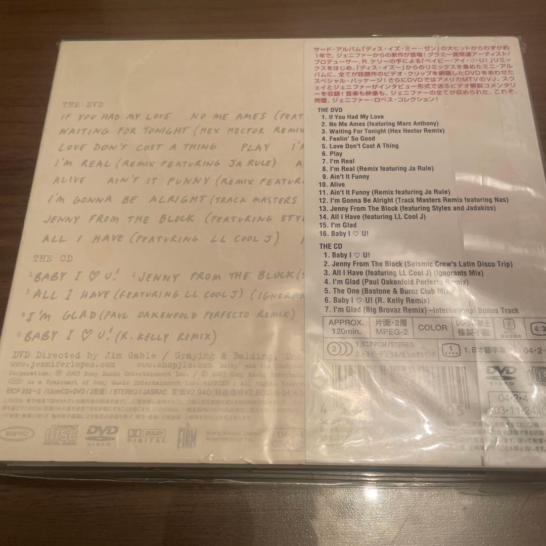 Jennifer Lopez The Reel Me CD+DVD Japan Press Limited Edition with OBI 2003