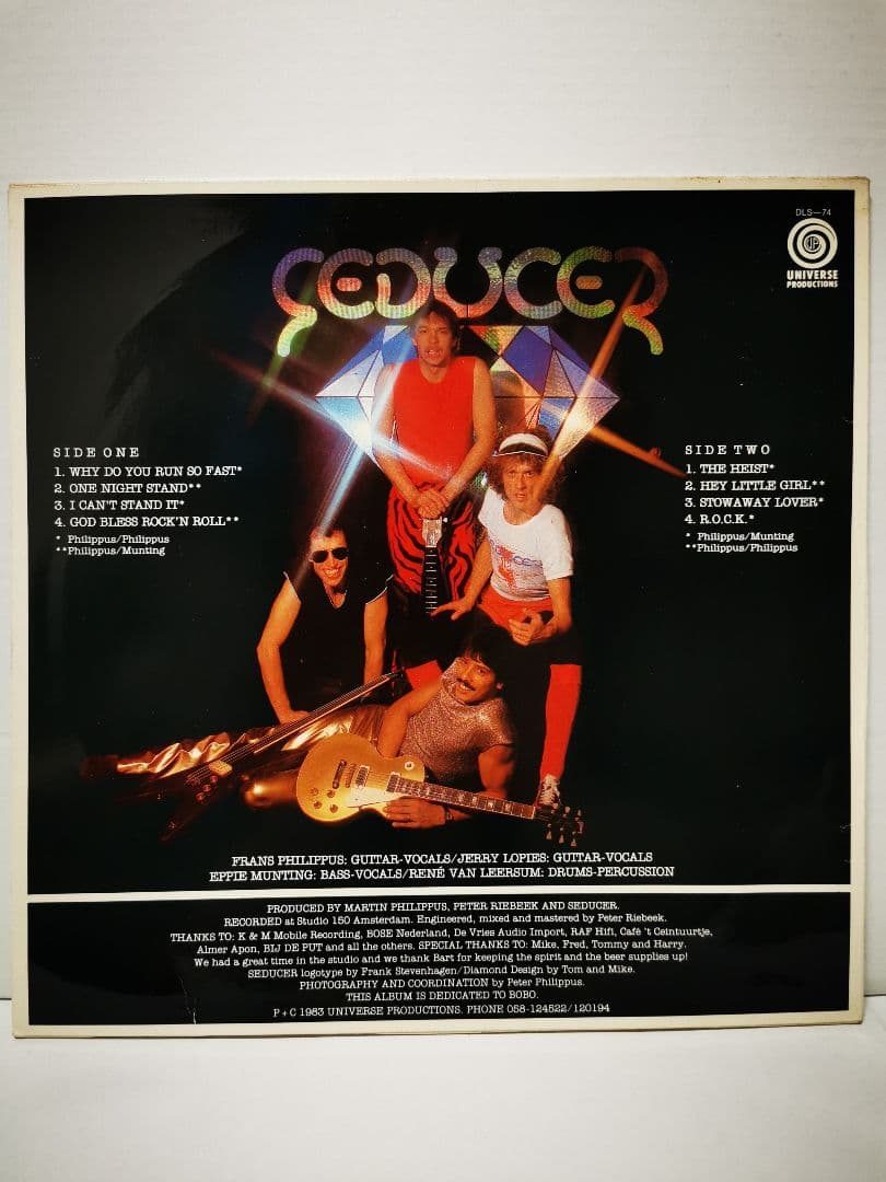 Seducer - Seducer (1983) Vinyl LP Dutch Hard Rock Import