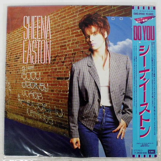 Sheena Easton - Do You Vinyl LP Japan Pressing w/ Obi & Insert 1985 Pop