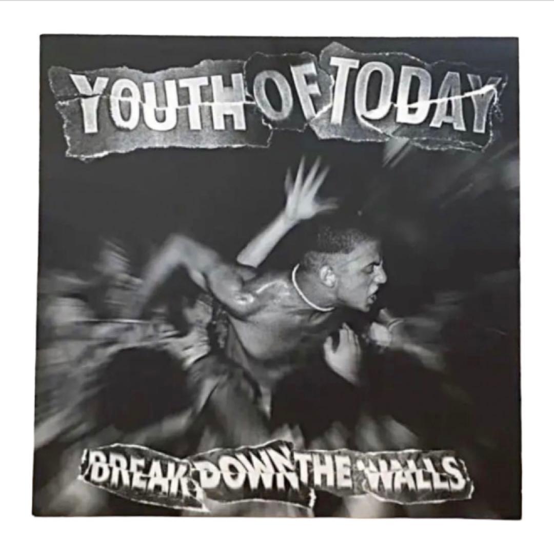 Youth Of Today - Break Down The Walls LP 1997 Reissue Hardcore Punk Vinyl