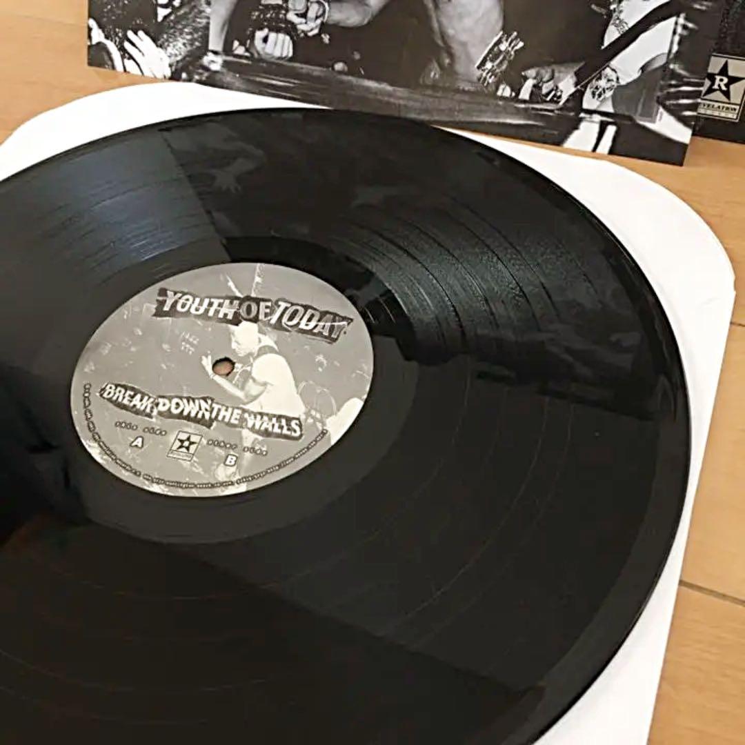Youth Of Today - Break Down The Walls LP 1997 Reissue Hardcore Punk Vinyl