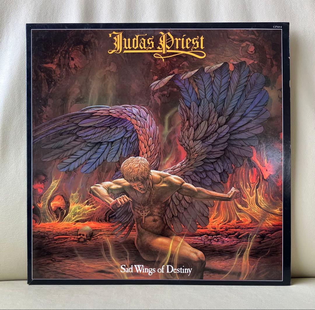 Judas Priest - Sad Wings Of Destiny Vinyl LP 1977 Japan Pressing GP-464