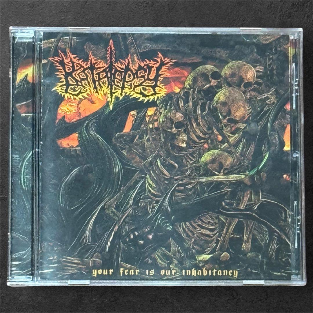 Katalepsy Your Fear is Our Inhabitancy CD Limited 500 Copies Brutal Death Metal