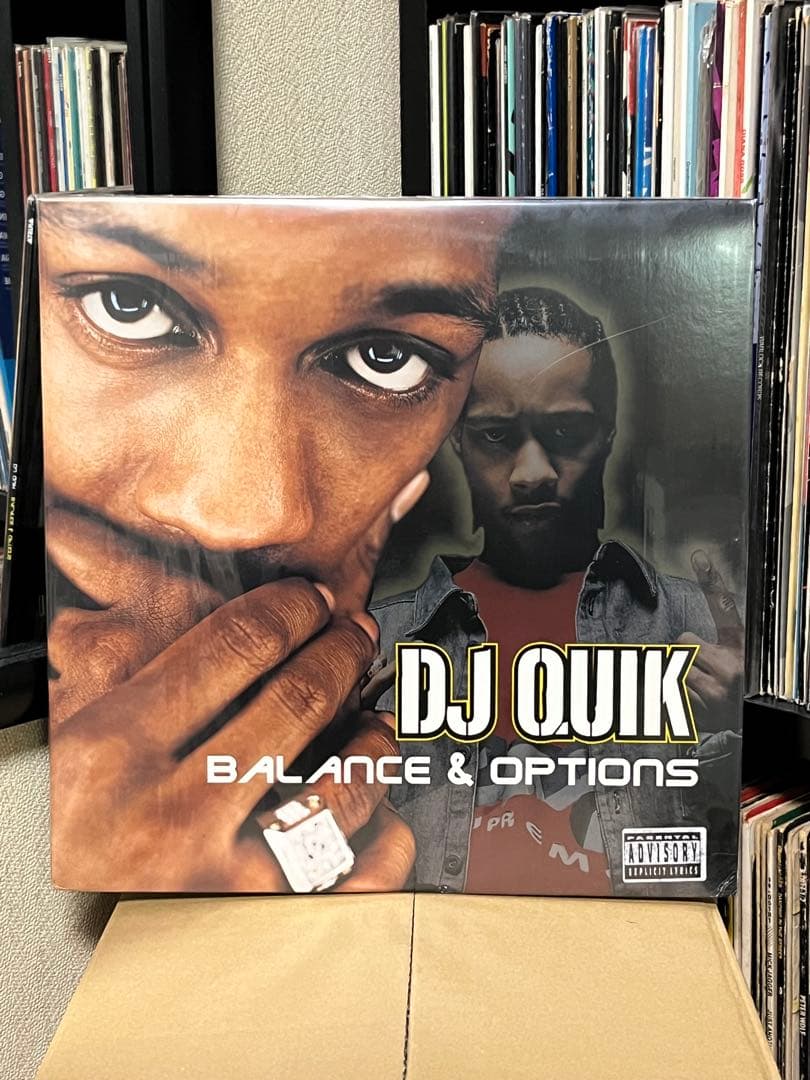 DJ Quik - Balance & Options 2LP Original 2000 West Coast Hip Hop Vinyl Arista