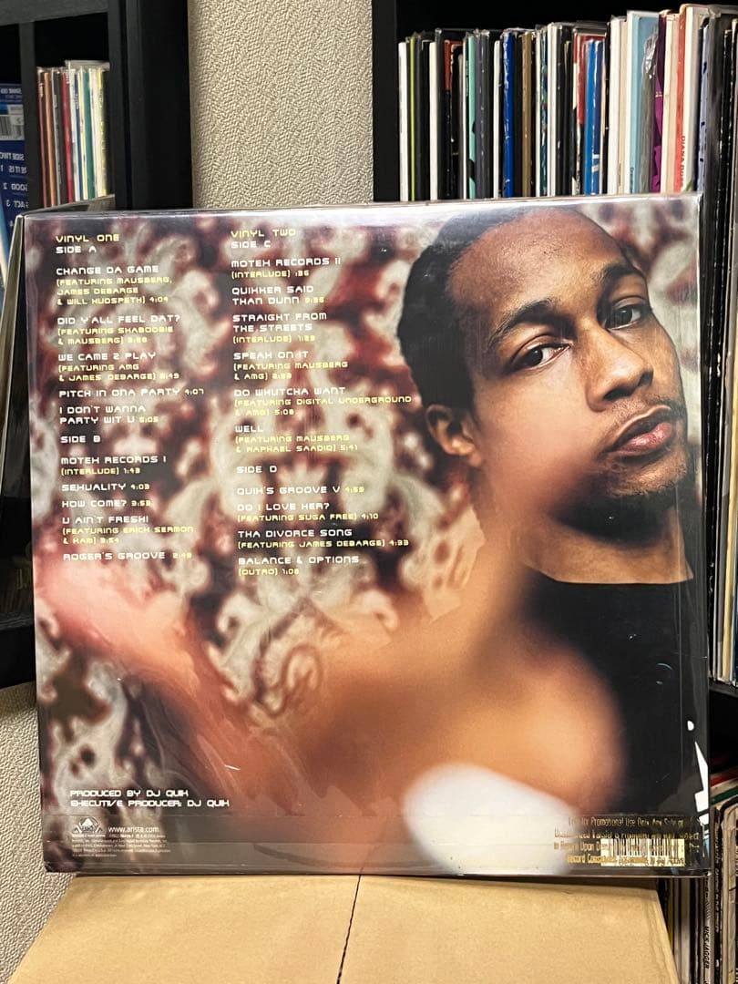 DJ Quik - Balance & Options 2LP Original 2000 West Coast Hip Hop Vinyl Arista
