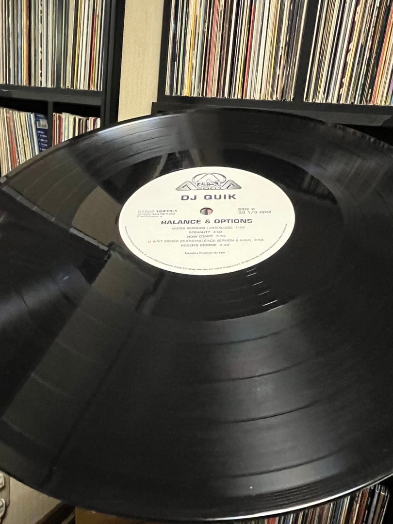 DJ Quik - Balance & Options 2LP Original 2000 West Coast Hip Hop Vinyl Arista