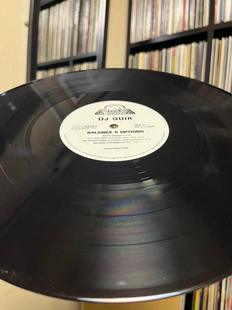 DJ Quik - Balance & Options 2LP Original 2000 West Coast Hip Hop Vinyl Arista