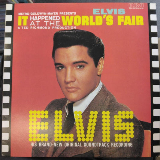 Elvis Presley It Happened At The World's Fair LP Soundtrack Japan RCA RPL-2015