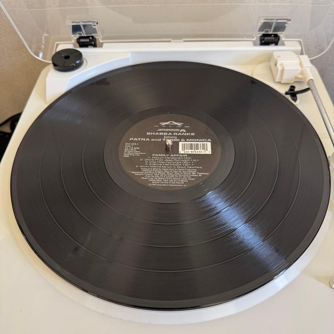 Shabba Ranks - Family Affair 12" Vinyl 1993 Feat. Patra Terri & Monica Rare