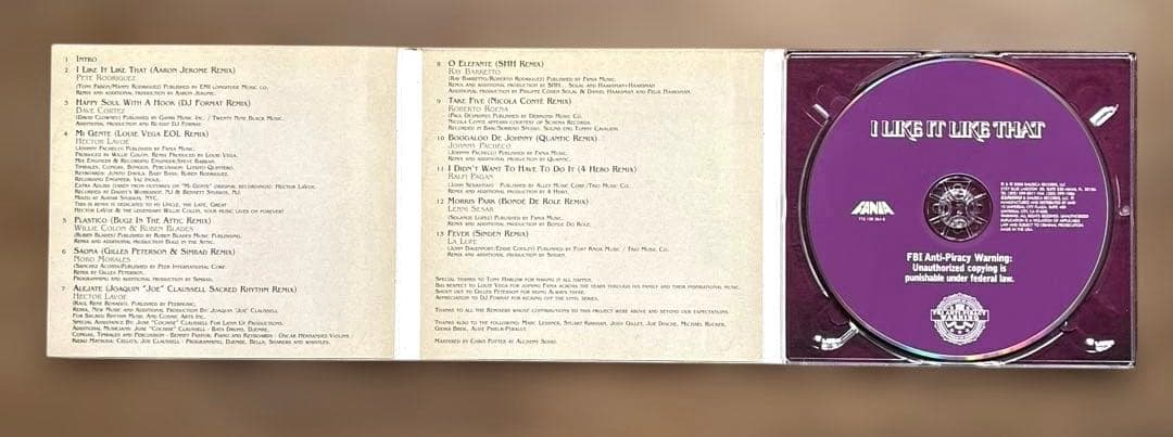 Fania Latin Salsa Compilation CD Rare Near Mint Louie Vega Gilles Peterson | Japansoundstore
