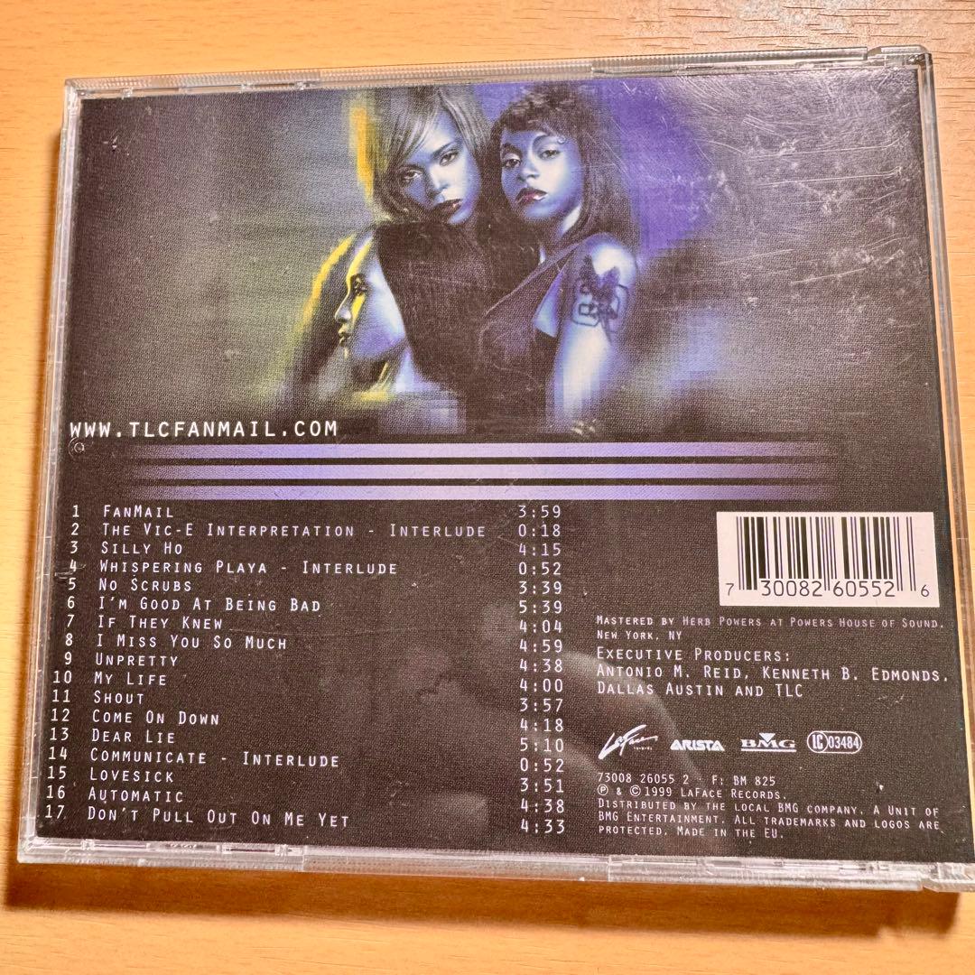 TLC FanMail CD Limited Edition 1999 R&B Hip Hop Album