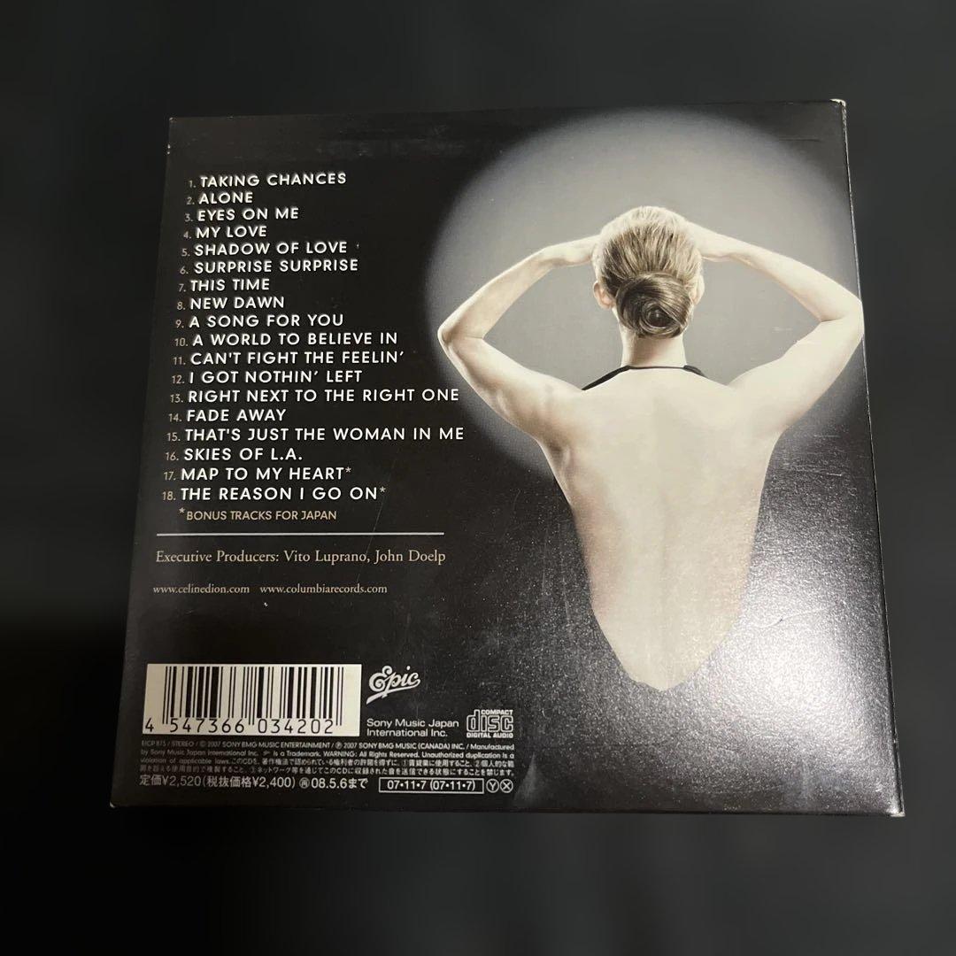 Celine Dion Taking Chances CD Japan Press 18 Tracks with OBI 2007