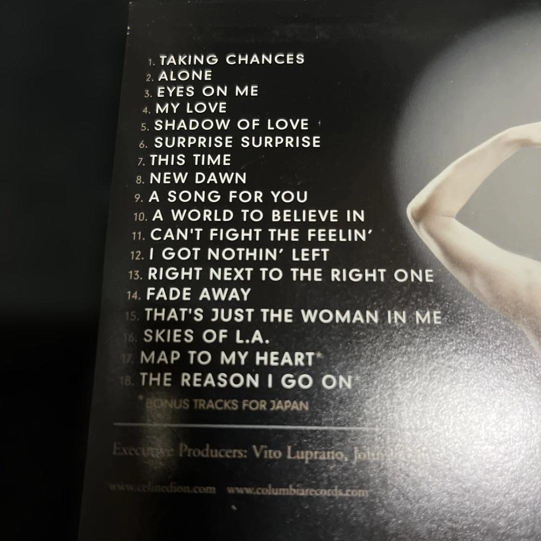 Celine Dion Taking Chances CD Japan Press 18 Tracks with OBI 2007