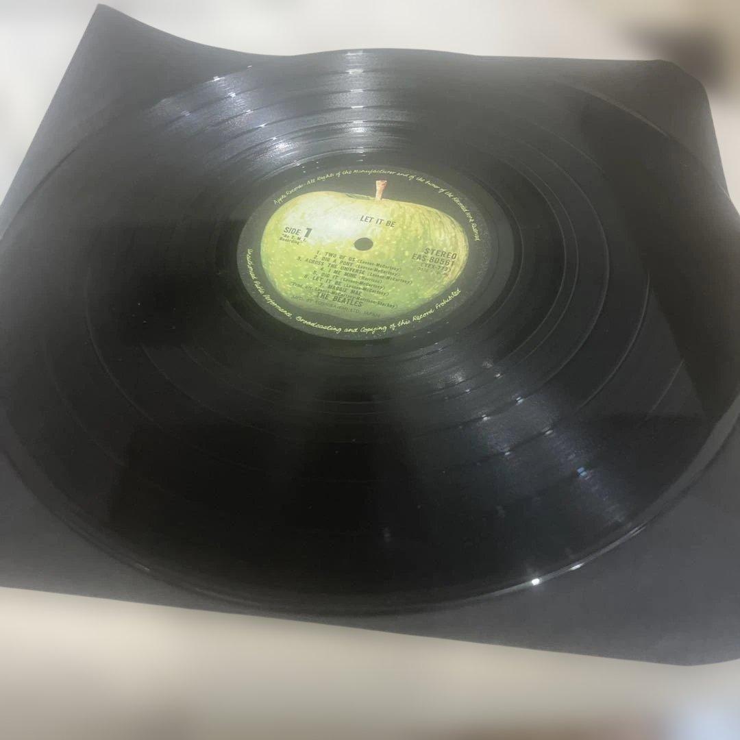 The Beatles - Let It Be LP Vinyl Record Japan Pressing with Obi EAS-80561
