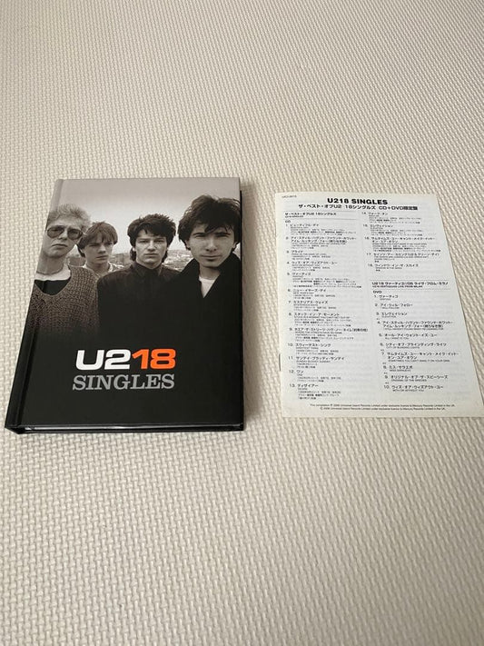 U2 U218 SINGLES CD+DVD Limited Edition 18 Tracks Used Condition | Japansoundstore