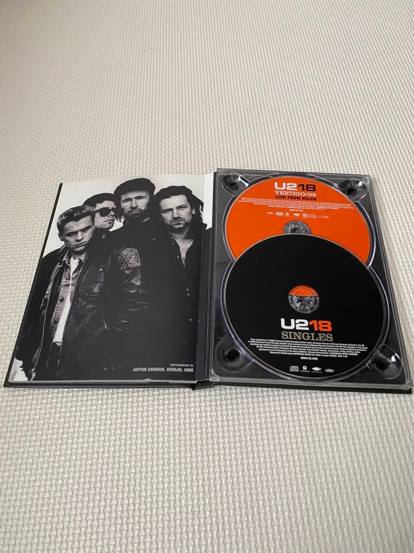 U2 U218 SINGLES CD+DVD Limited Edition 18 Tracks Used Condition | Japansoundstore
