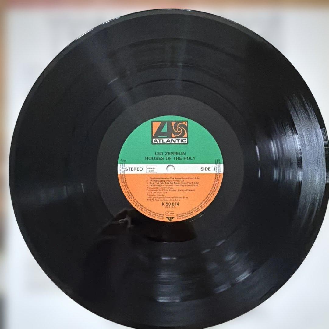 Led Zeppelin - Houses of the Holy LP Vinyl Record, German Pressing 1973