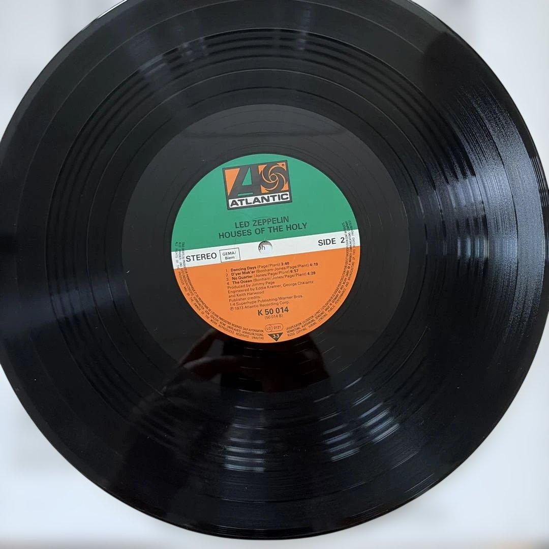 Led Zeppelin - Houses of the Holy LP Vinyl Record, German Pressing 1973