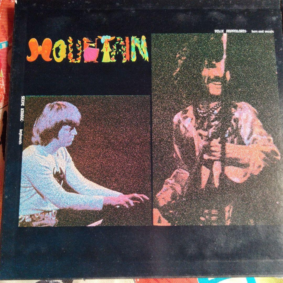 Mountain - Flowers Of Evil Vinyl LP 1971 Japan Pressing with Original Obi