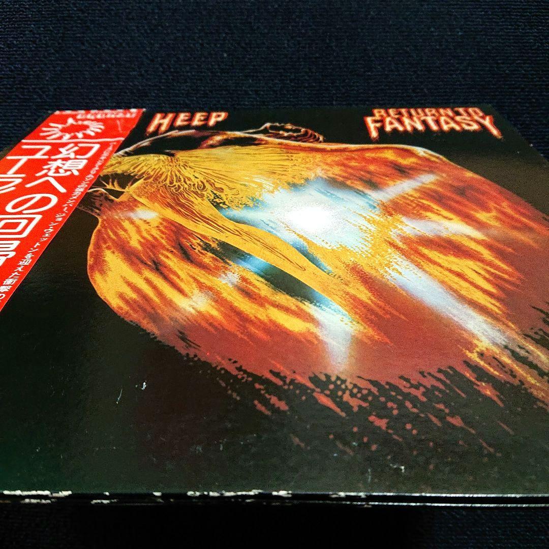 Uriah Heep - Return To Fantasy LP 1975 Japan Bronze Promo Vinyl Record Obi
