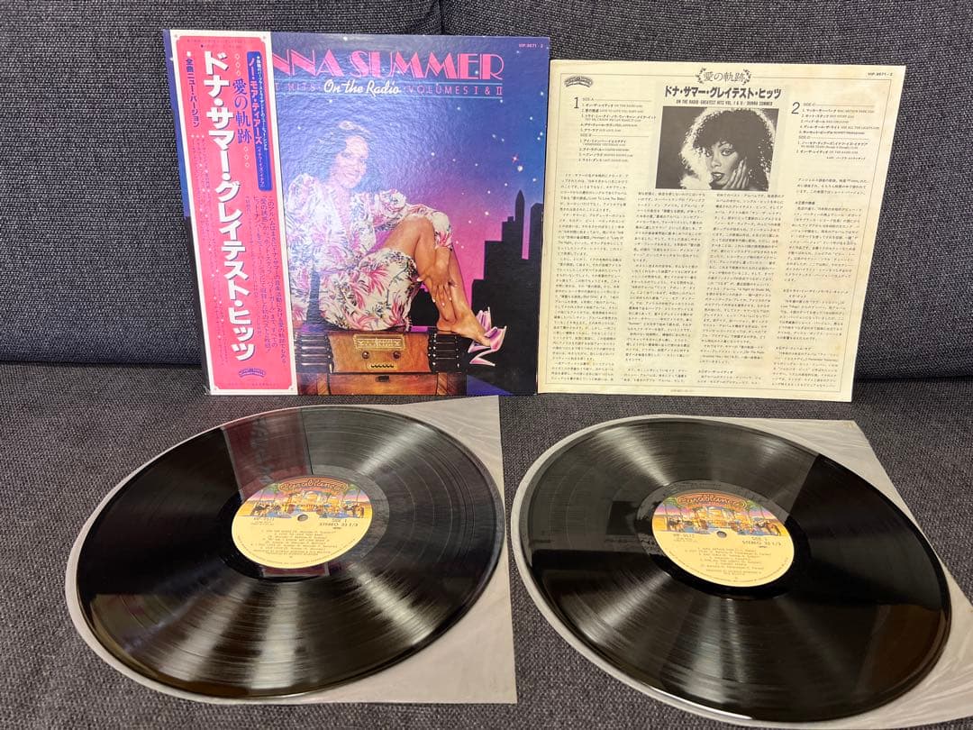 Donna Summer 1979 2LP Vinyl Record OBI Stripe Excellent Condition | Japansoundstore