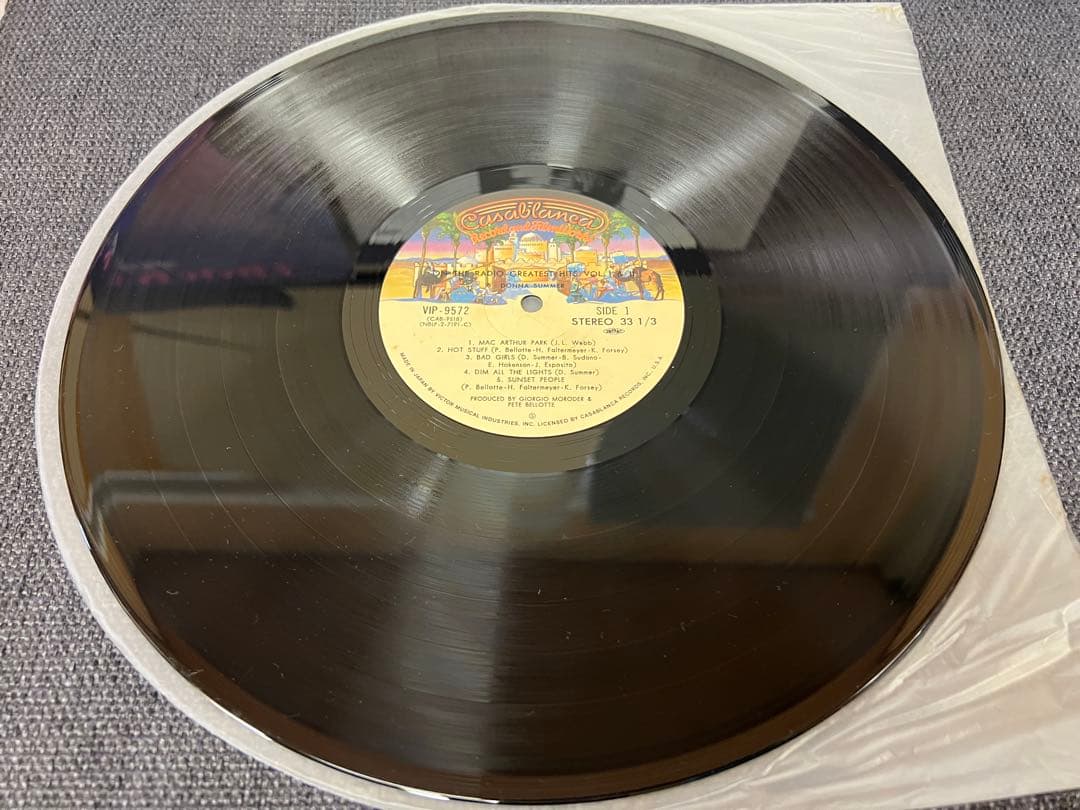 Donna Summer 1979 2LP Vinyl Record OBI Stripe Excellent Condition | Japansoundstore