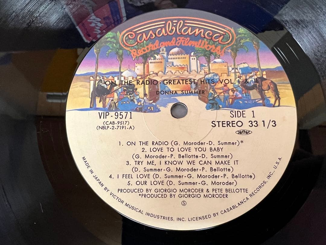 Donna Summer 1979 2LP Vinyl Record OBI Stripe Excellent Condition | Japansoundstore
