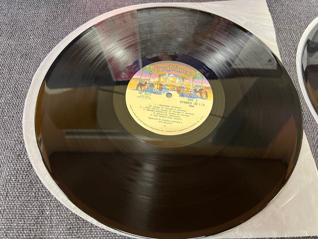 Donna Summer 1979 2LP Vinyl Record OBI Stripe Excellent Condition | Japansoundstore